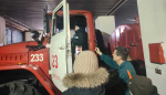 Пожарные Советского района проводят ознакомительные экскурсии для детей