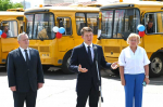 Районы Алтайского края получили 40 новых школьных автобусов