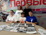 Отделение «Движения Первых» Советской СОШ Советского района приняли участие во всероссийской акции «Памяти Курской дуги»