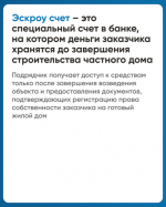 Что такое эскроу счет в ИЖС.