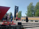 В селе Советское Советского района состоялось торжественное мероприятие, посвященное 81-й годовщине Победы в Великой Отечественной войне