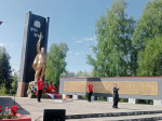 В селе Советское Советского района состоялось торжественное мероприятие, посвященное 81-й годовщине Победы в Великой Отечественной войне
